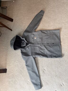 Carhartt men’s ' Hooded Coat - Gray